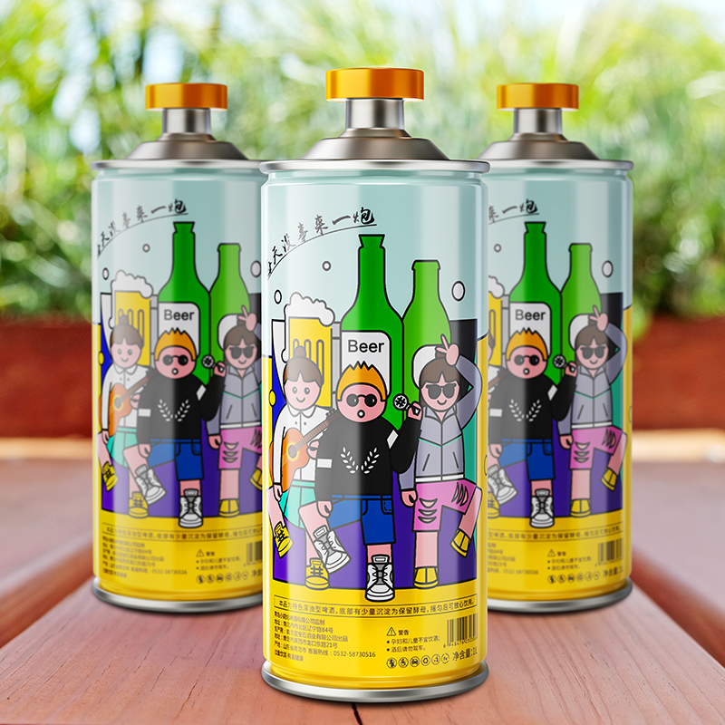 小钢炮：精酿原浆啤酒  （山东）