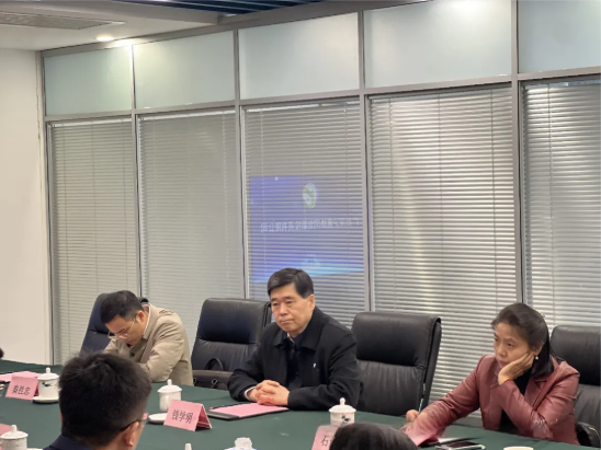 【政企联动】全国政协常委、自治区政协副主席钱学明一行莅临我会会长单位—深沪邕公司